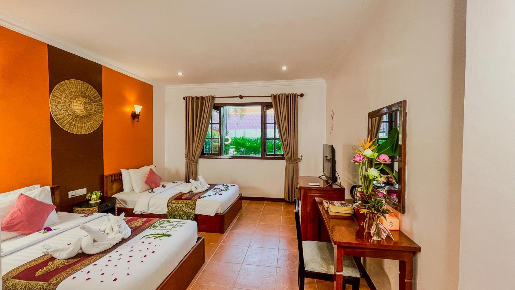 Villa Indochine D'Angkor Сиемрип Экстерьер фото